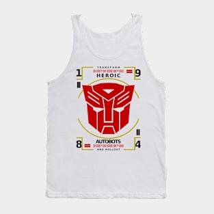 Heroic Autobots Tank Top